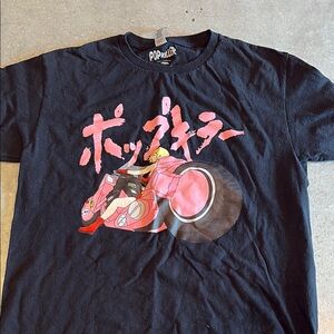 Popkiller Black Graphic T-Shirt